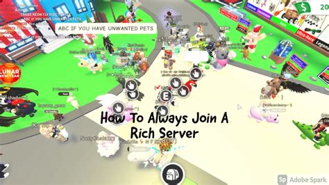 How do I join a rich server on Adopt Me? - AdoptMe Pro