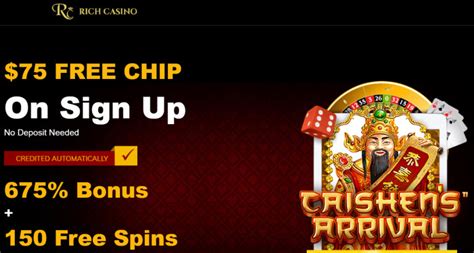 rich casino 150 sign up