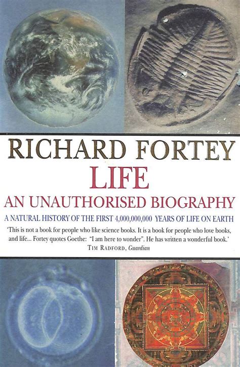 richard fortey life an unauthorised biography channels