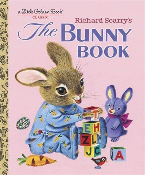 Read Richard Scarrys The Bunny Book Little Golden Book 