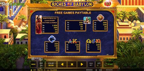 riches of babylon slot
