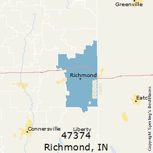 richmond indiana zip code
