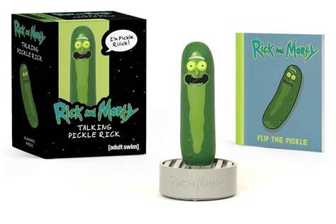 rick and morty talking pickle rick idioma ingles