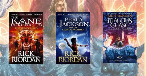 rick riordan books in order