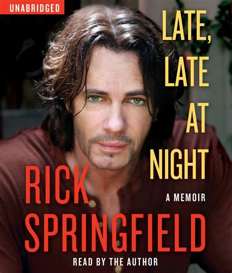 Rick Springfield Late Late At Night