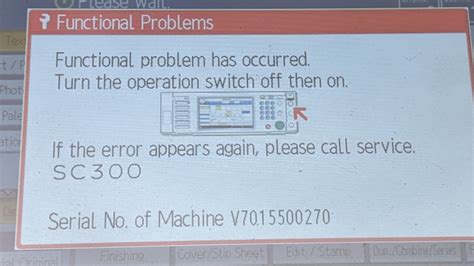 ricoh mp 7500 error code