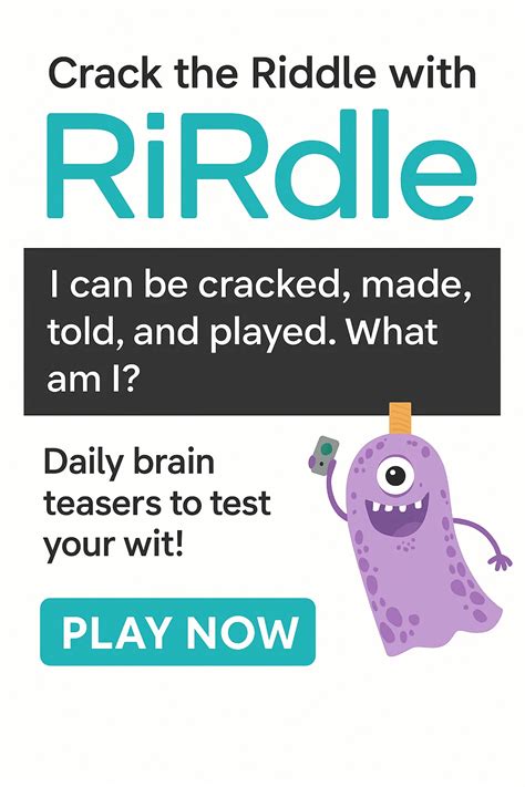 Riddle In Kroean
