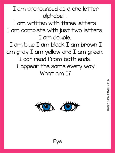 Riddle Of Eyes