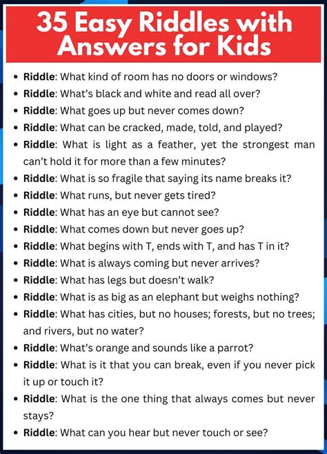 Riddles Easy Riddles