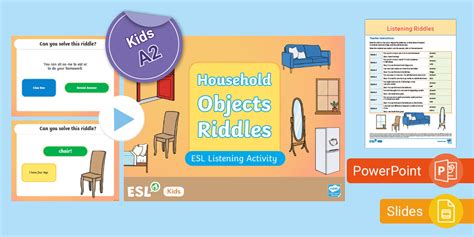Riddles Household Objects