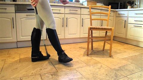 Riding Boots Licking