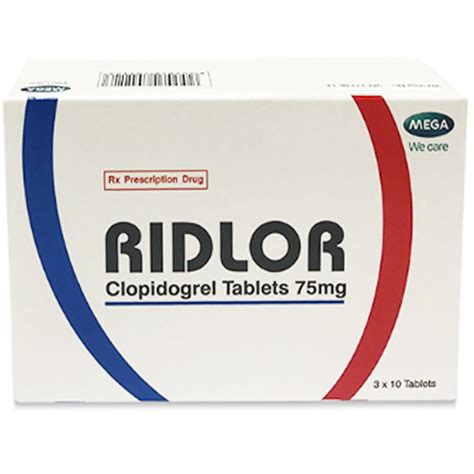 ridlor | Ridlor 75mg l thuc iu tr bnh