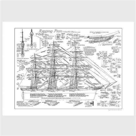 rigging plans for cutty sark