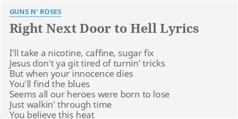 right next door to hell lyrics