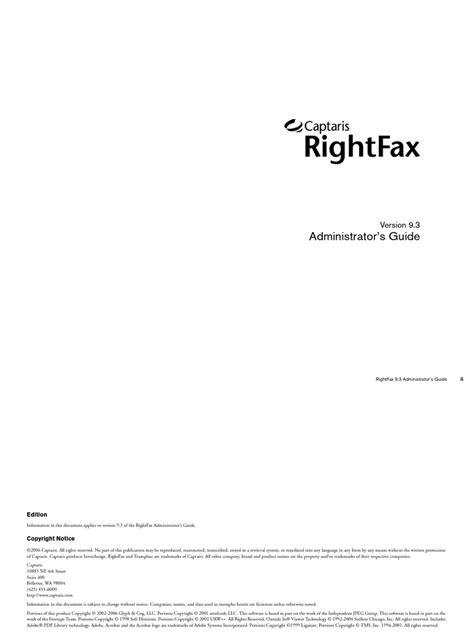 Read Rightfax Administrators Guide 