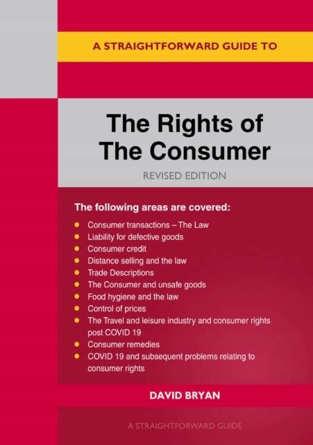 Full Download Rights Of The Consumer The Straightforward Guide To 