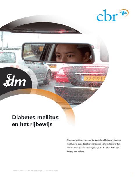 Full Download Rijbewijs En Diabetes Pdf 