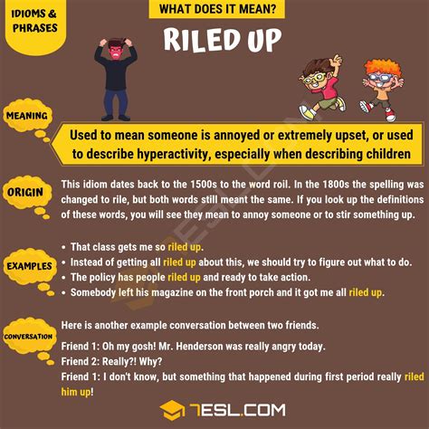 Riled Up Meaning