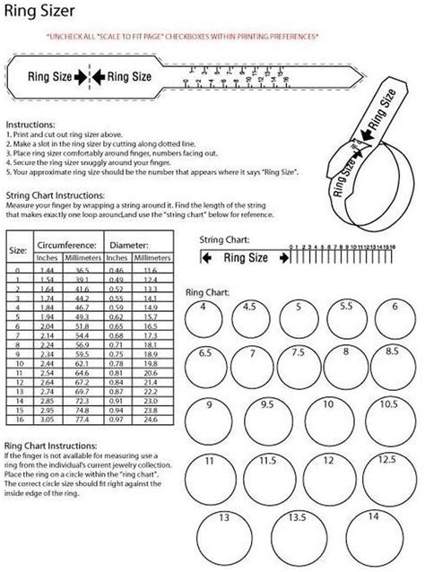 Read Online Ring Sizing Guide Overstock Com 