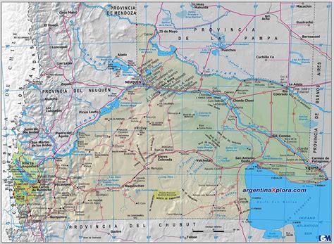 Rio Negro Mapa