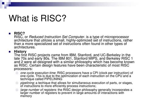 Risc Full Form