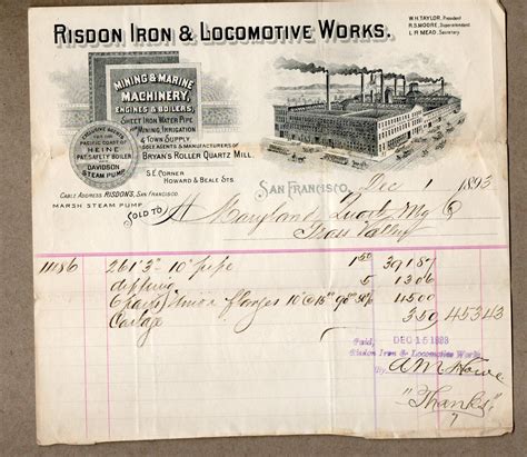 Read Online Risdon Iron And Locomotive Works List Of Employees For 1896 