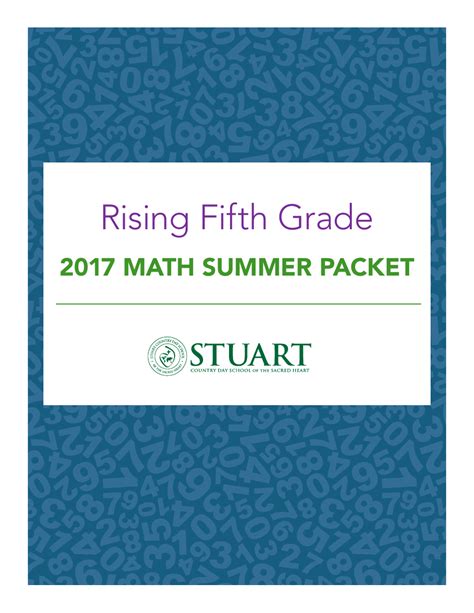 rising 5th grade summer packet
