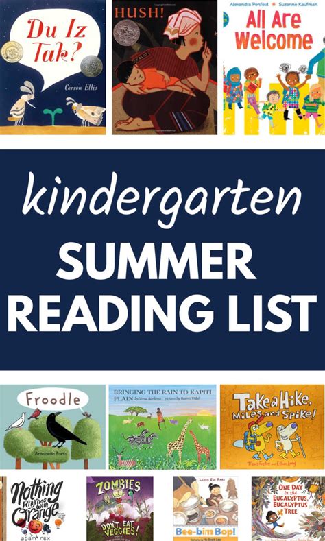Rising Kindergarten Summer Reading List Summer Reading List Kindergarten - Summer Reading List Kindergarten