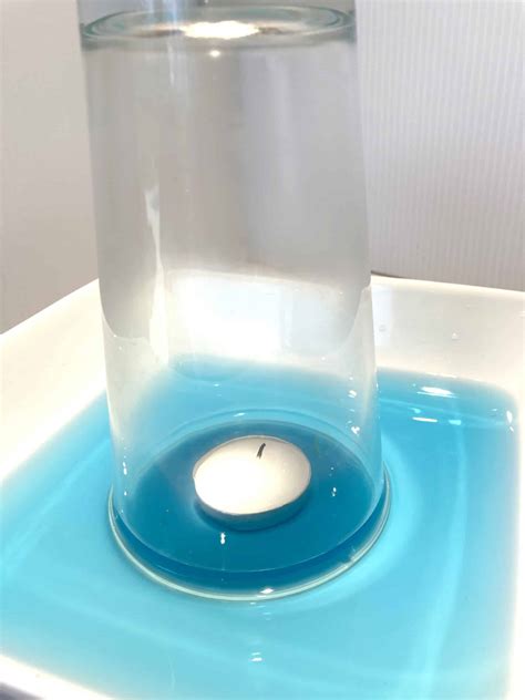 Rising Water Experiment Little Bins For Little Hands Candle Science Experiment - Candle Science Experiment