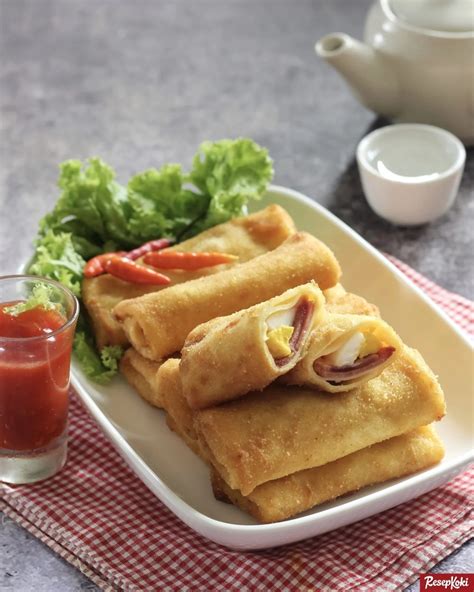 RISOLES MAYO - Resep Risoles Smoked Beef Mayo and Cheese Dengan Bahan