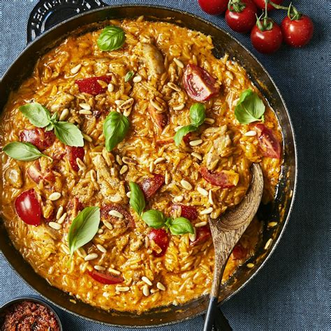 risoni kyckling recept