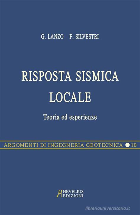 Read Risposta Sismica Locale Pocket Teoria Ed Esperienze 