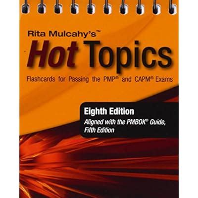 Download Rita Mulcahy Hot Topics Flashcards 8Th Edition 