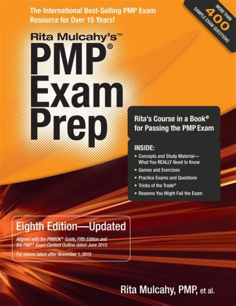 Full Download Rita Mulcahy Pmp Exam Prep 8Th Edition Release Date 