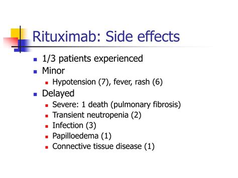 Rituximab Side Effects