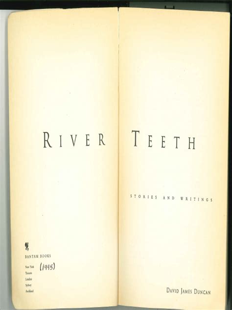 River Of Teeth