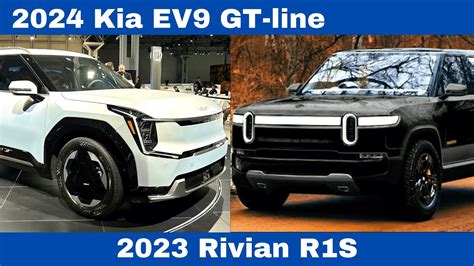 Rivian R1S vs Kia EV9: The Battle of the Electric SUVs