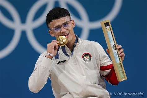 RIZKY JUNIANSYAH OLIMPIADE：Rizki Juniansyah Kehilangan Pendamping - VOI