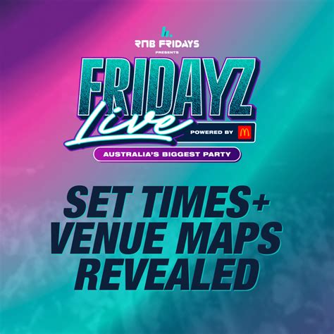 RNB Fridays Presents Fridayz Live 2022 Australia Tour