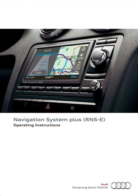 Read Online Rns E Navigation Guide 