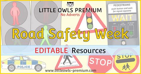 Road Safety Early Years Eyfs Preschool Little Owls Preschool Road Safety Worksheet - Preschool Road Safety Worksheet
