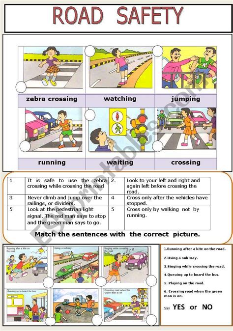 Road Safety Traffic Rules Worksheets On Printcoloring Bicycle Safety Worksheet - Bicycle Safety Worksheet