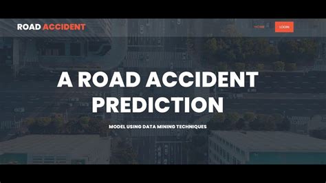 Read Online Road Accidents Prediction Modeling And Diagnostics Of 