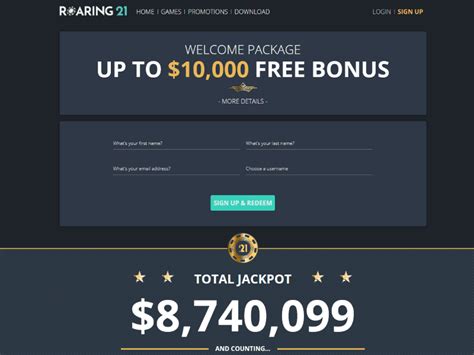 roaring 21 casino login wpno canada