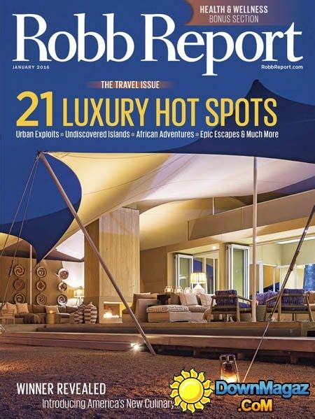 Download Robb Report Usa Magazine January 2015 True Pdf 