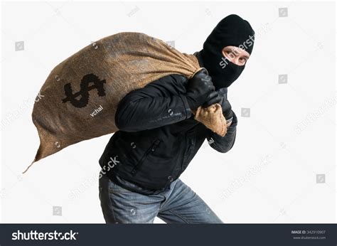 robber stock image