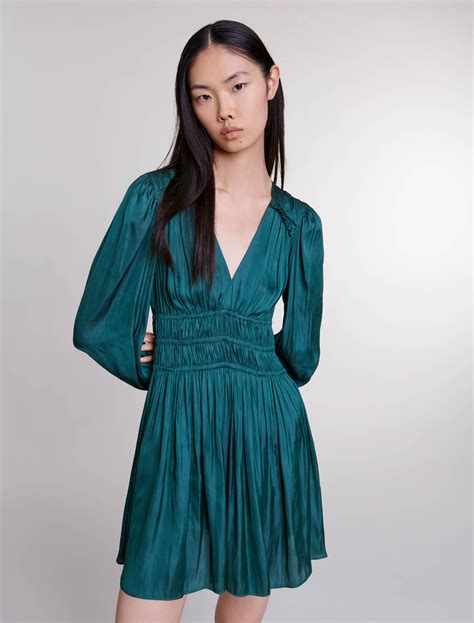 robe maje verte