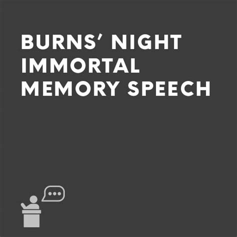 Robert Burns Speeches Burns Night Speeches Ispeeches Com