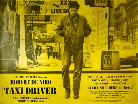 Robert De Niro Taxi Driver Poster