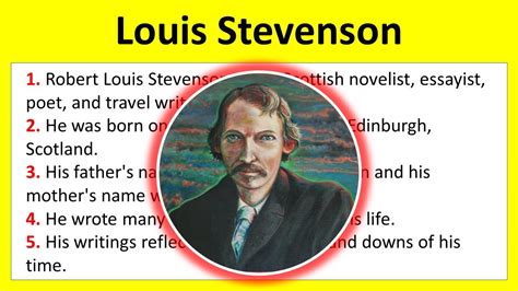 robert louis stevenson biography timeline examples
